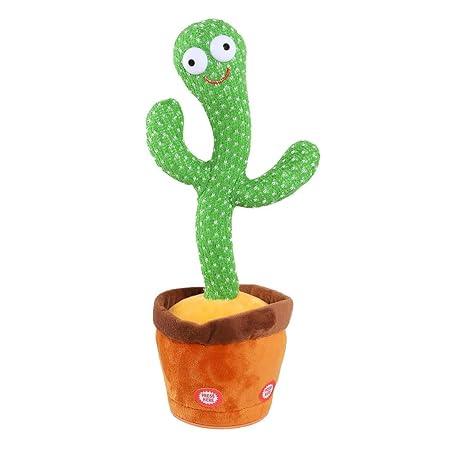 Vaayu-E-Store interactive dancing cactus plush with LED lights