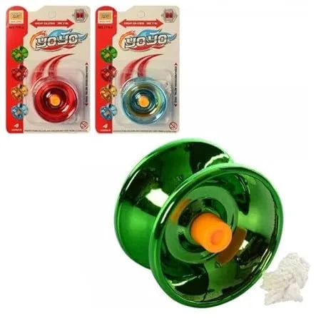 Vaayu-E-Store High-Speed Metal YoYo Spinner – Professional String Trick Toy for Kids & College Buddies (Multicolor)