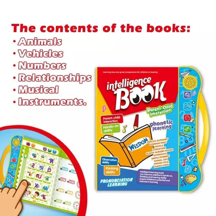 •	Musical ABC learning book