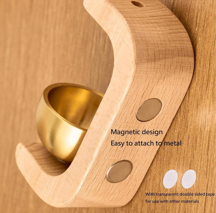 Mounting instructions for magnetic door chime on metal/glass