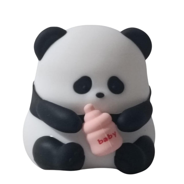 1.	panda-lamp-front – "Vaayu Panda Silicone Night Lamp with Pink Bottle – Front View"