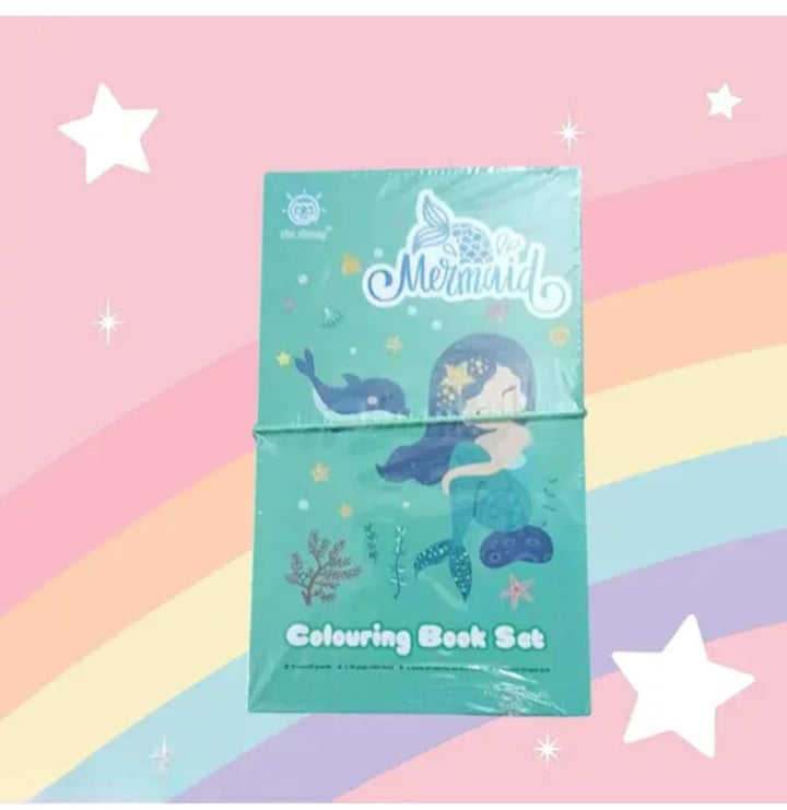 Mermaid Colouring Activity Book for Girls and Boys