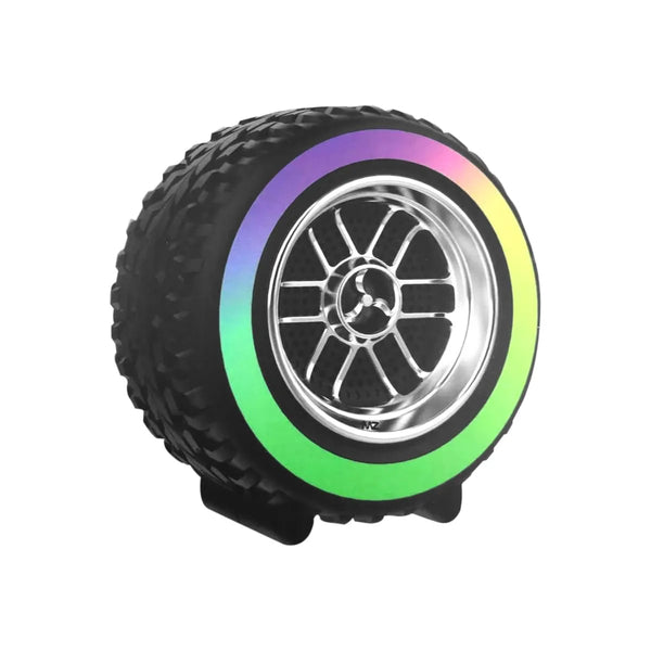 Tyre Shaped Bluetooth Speaker with Deep Bass

