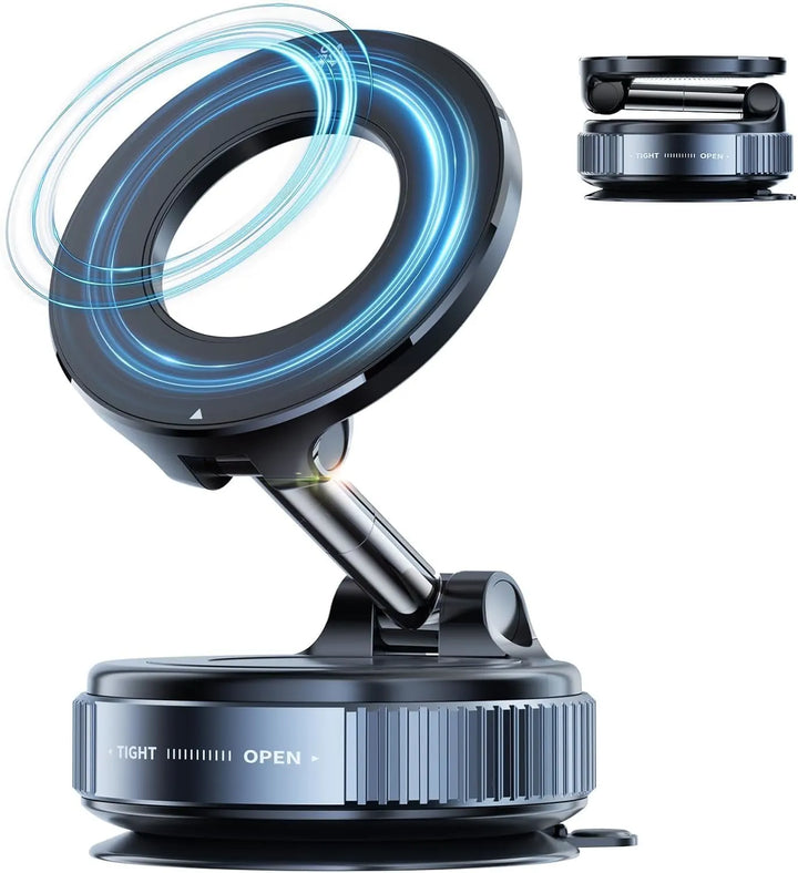 Vaayu-E-Store K007 vacuum suction magnetic mobile holder for car dashboard”