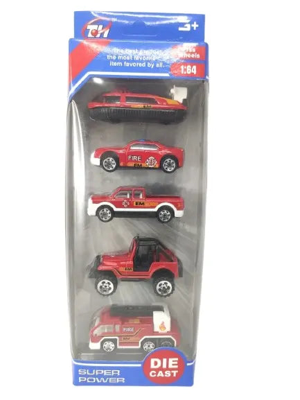 Vaayu Die‑Cast Fire Truck Toy – Front View