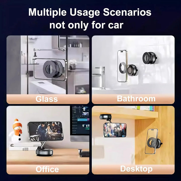 “K007 360 degree adjustable magnetic phone mount with metal plate”, Vaayu, Vayu