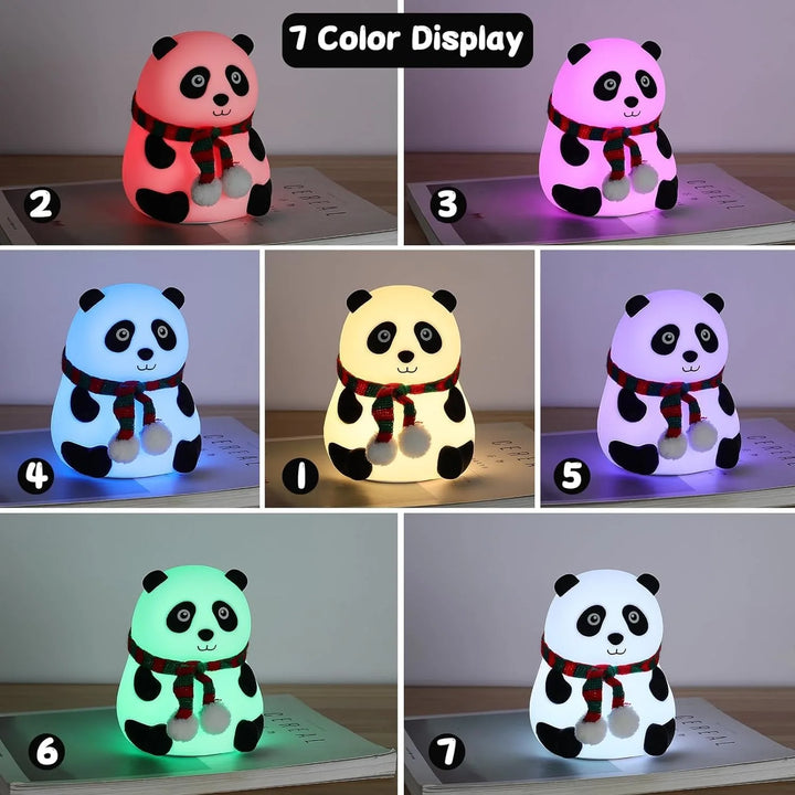 Silicone Rechargeable Night Lamp for Kids