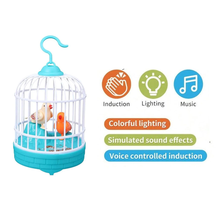 Interactive singing bird toy for kids aged 3 plus

