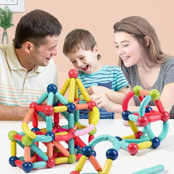 Magnetic Building Block Game set – 25/36/42 pcs with colorful sticks and balls