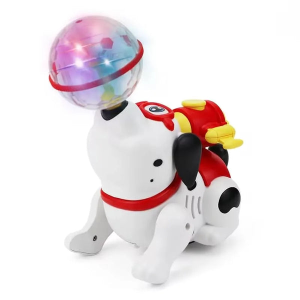 Vaayu Rotating Spray Dog Car Toy front view