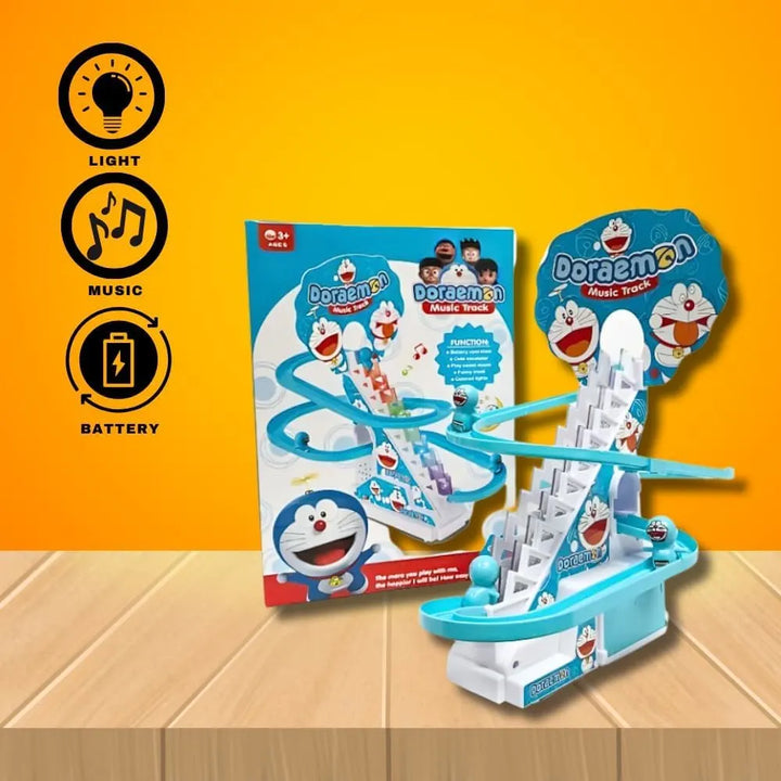 Vaayu-E-Store Doremon musical roller coaster toy