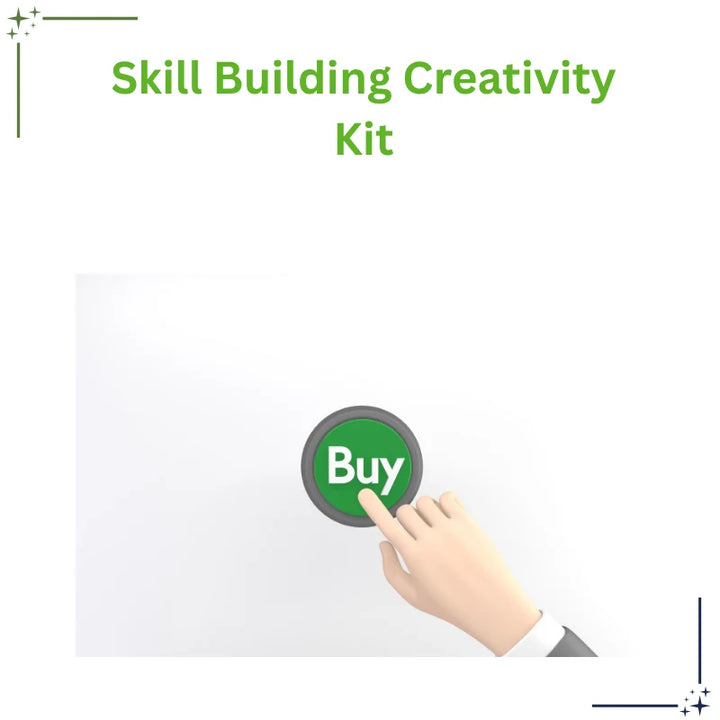 Hands-on Learning Kit for Kids – Construction Blocks and Art Clay

