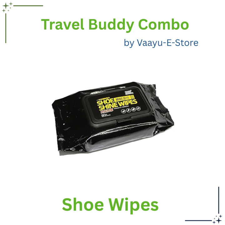 Disposable Shoe Cleaning Wipes – Easy Use While Travelling

