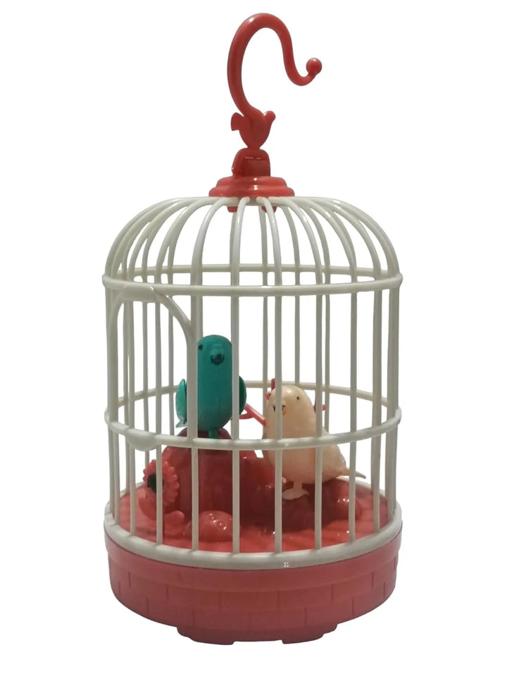 Child clapping to activate chirping bird toy

