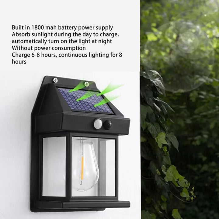 Outdoor Solar LED Light with Solar Panel