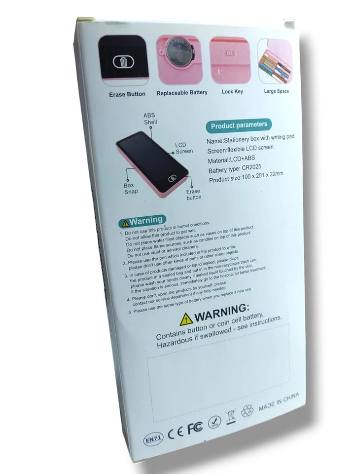 Reusable Electronic Writing Pad – Multicolor
