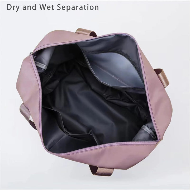 Expandable men’s travel bag with trolley sleeve – Vaayu‑E‑Store