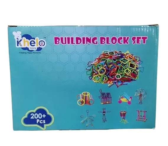 Kids playing with DIY building blocks – safe and fun activity