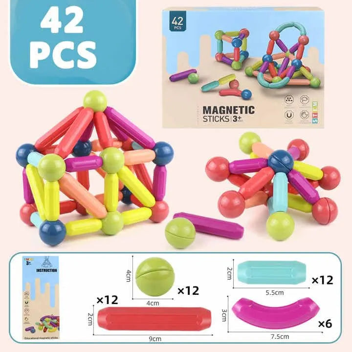 Packaging of Vaayu-E-Store Magnetic Building Block Game