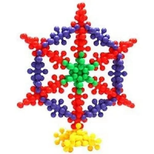 Multicolor plastic blocks for early childhood education and fun