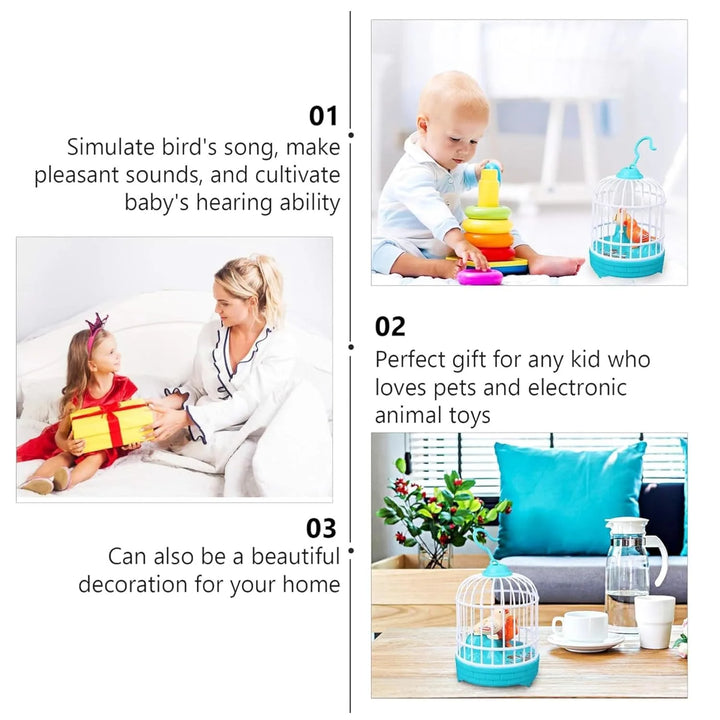 Safe ABS material bird toy by Vaayu‑E‑Store

