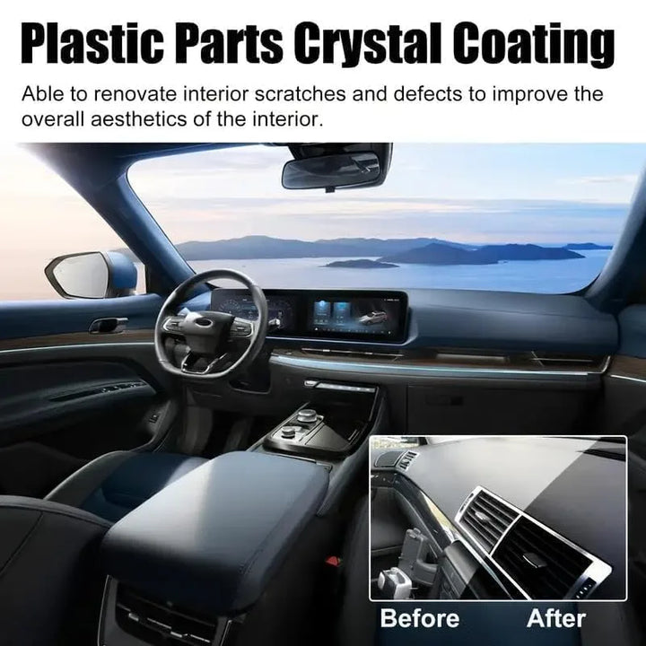 Car Detailing Crystal Coating for Plastic Parts