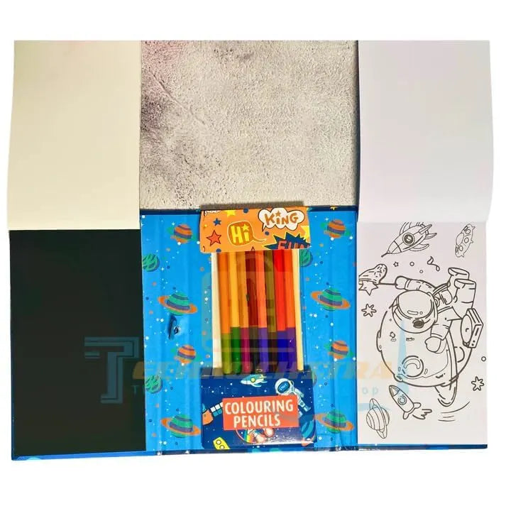 Creative space art set for kids ages 3 and up