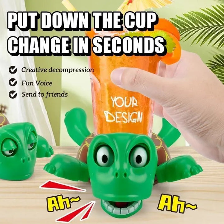 Turtle Cup Holder on Office Desk – Fun Table Décor by Vaayu-E-Store