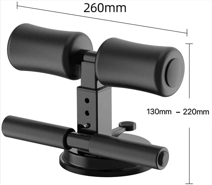 Adjustable ankle support fitness equipment for core training