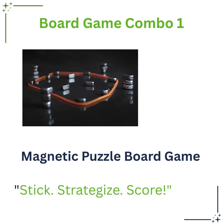 Magnetic Puzzle Board Game with Travel Pouch – Vaayu-E-Store

